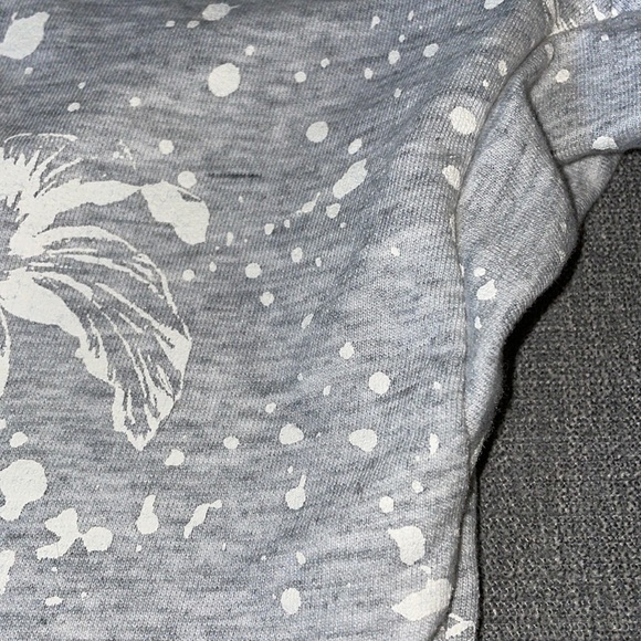 Art Class Hibiscus Flower Knit Pull-On Shorts - Picture 6 of 7